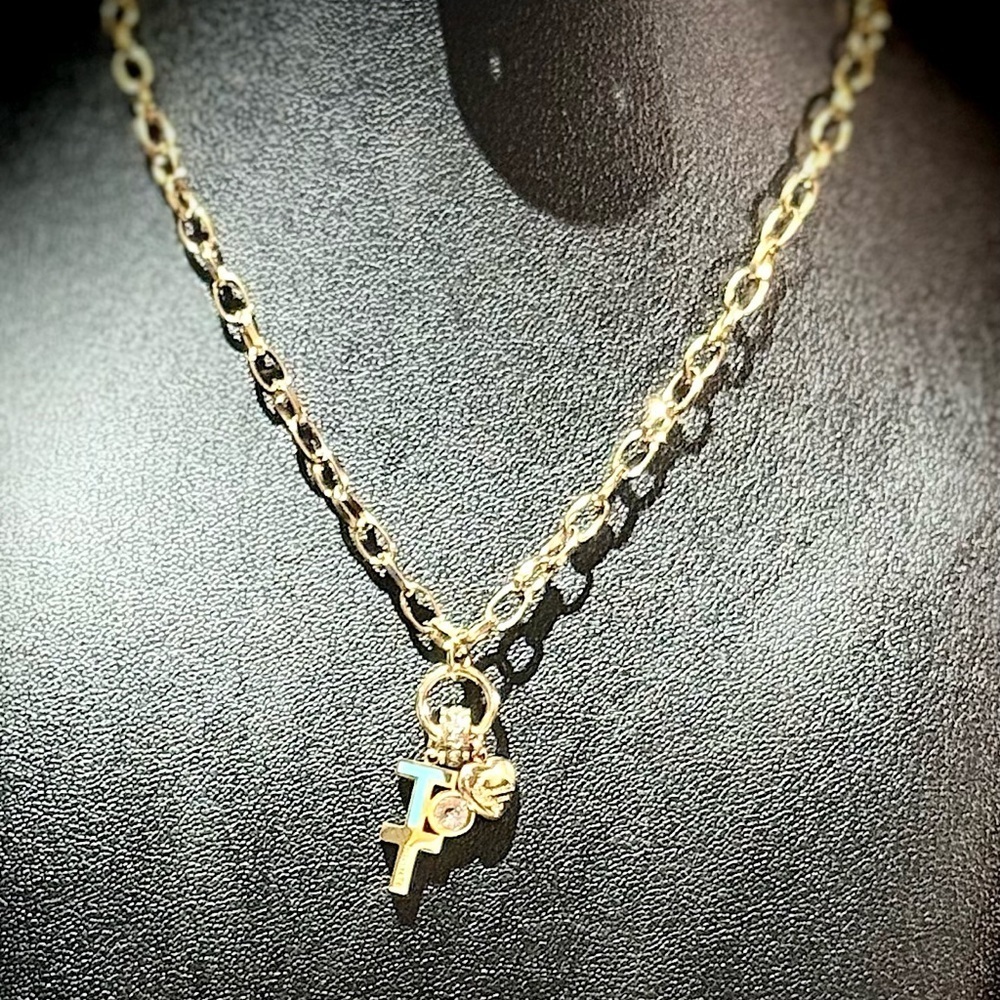 Gold Charm Necklace